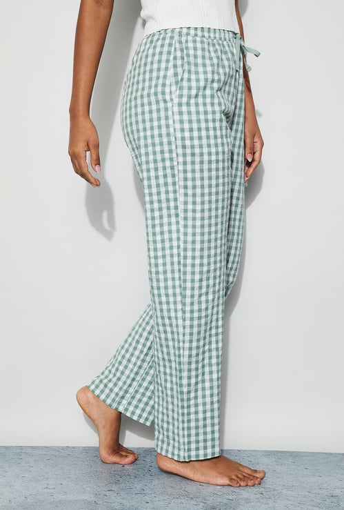 GINGER Checked Lounge Pants