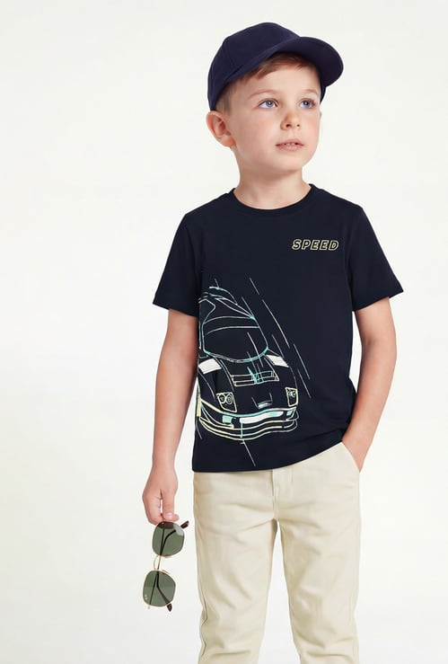 FAME FOREVER Boys Graphic Print T-shirt