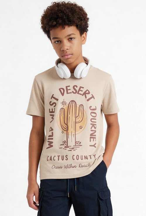 FAME FOREVER Boys Graphic Print T-shirt