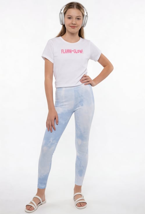 FAME FOREVER Girls Printed Leggings