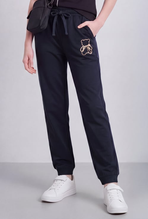 FAME FOREVER Girls Solid Track Pants