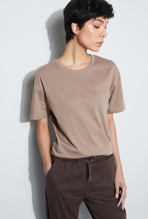 FAME FOREVER Solid T-shirt