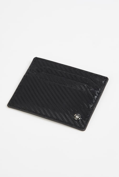 LOUIS PHILIPPE Textured Bi-Fold Wallet