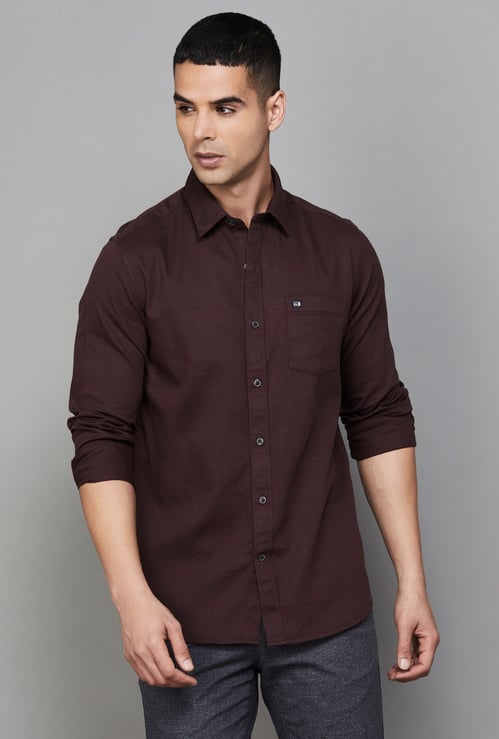 ARROW SPORT Solid Slim Fit Shirt