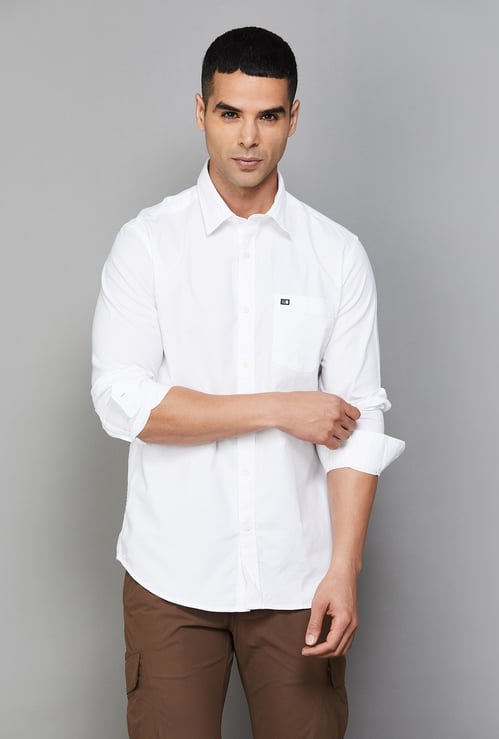 ARROW SPORT Solid Slim Fit Shirt