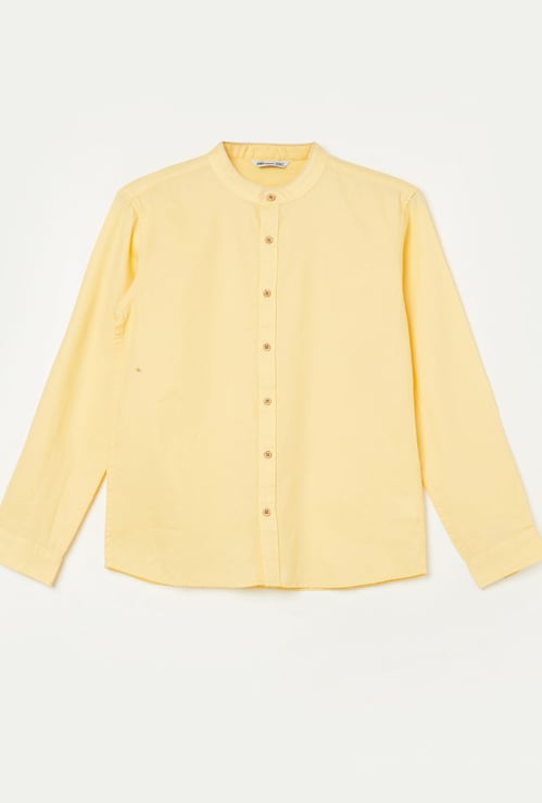 FAME FOREVER Boys Textured Shirt