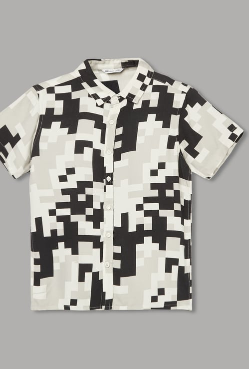 FAME FOREVER Boys Printed Shirt