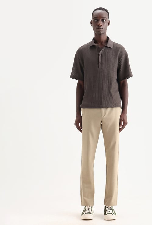 RARE RABBIT Mid-Rise Regular Trousers