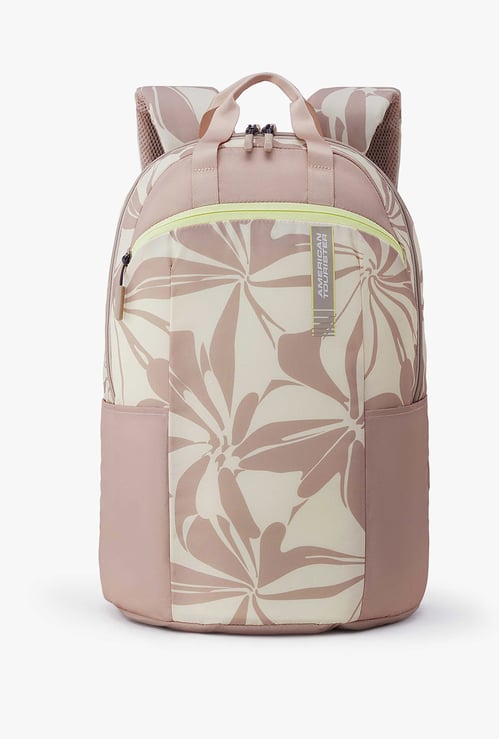 AMERICAN TOURISTER Fleek Unisex Printed Laptop Backpack with Cover