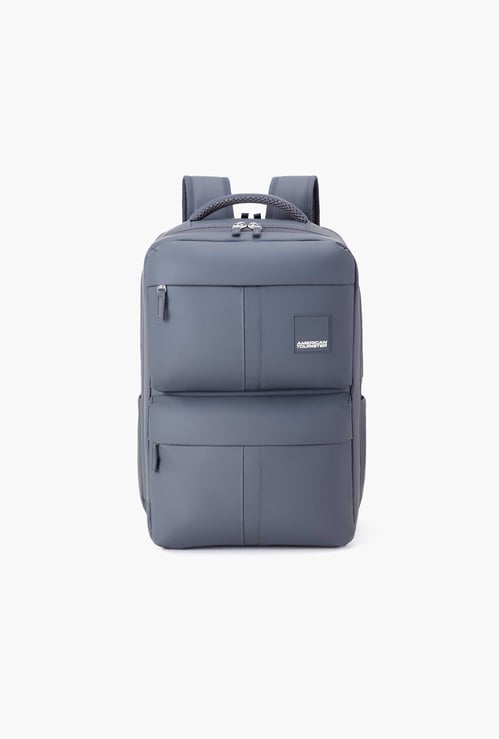 AMERICAN TOURISTER Citycove Unisex Solid Laptop Backpack with Pouch