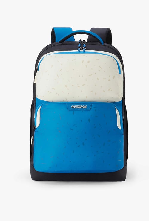 AMERICAN TOURISTER Banger Kids Colourblock Backpack with Cover