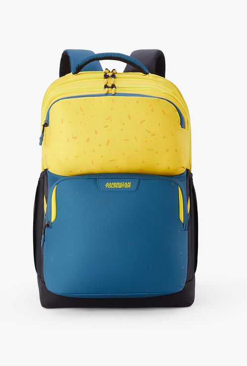AMERICAN TOURISTER Banger Kids Colourblock Backpack with Cover