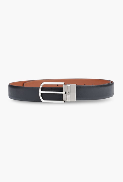 UNITED COLORS OF BENETTON Textured Reversible Formal Belt