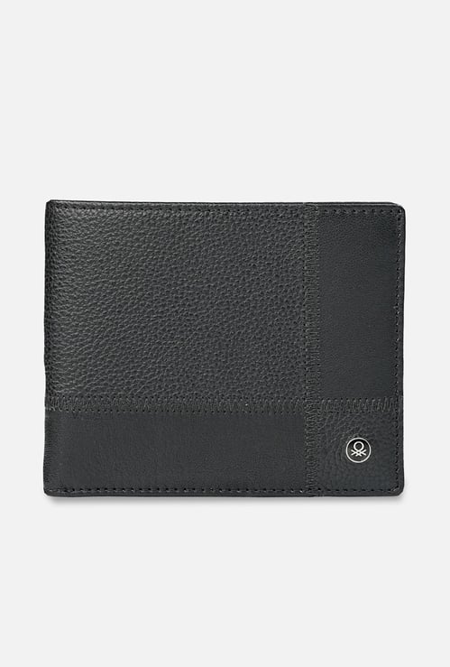UNITED COLORS OF BENETTON Textured Bi-Fold Wallet