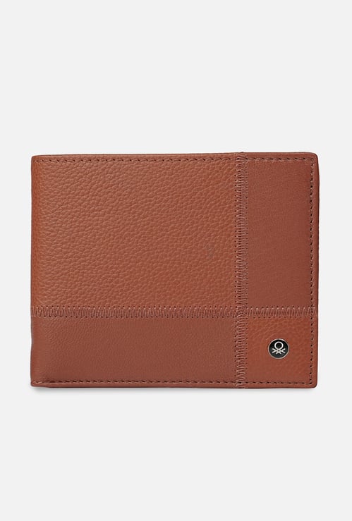 UNITED COLORS OF BENETTON Textured Bi-Fold Wallet
