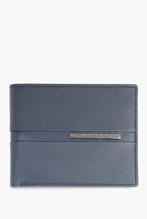 UNITED COLORS OF BENETTON Textured Bi-Fold Wallet