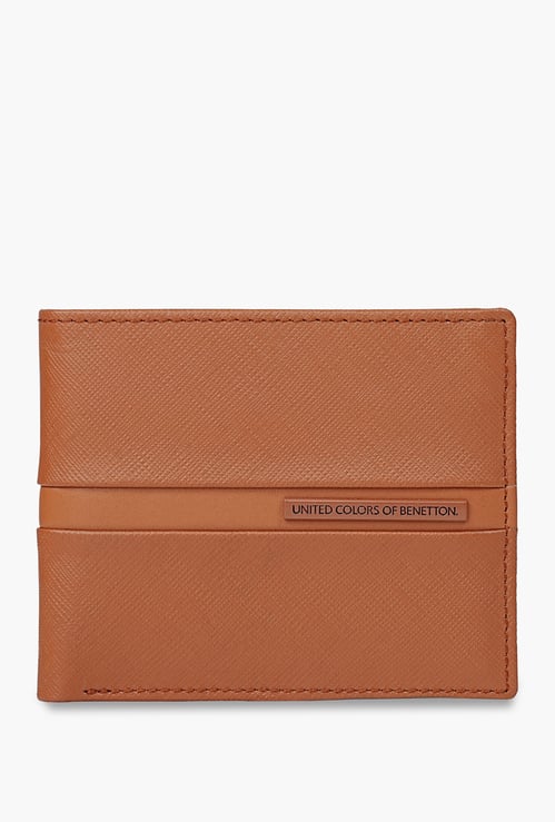 UNITED COLORS OF BENETTON Textured Bi-Fold Wallet