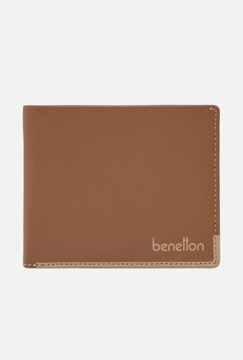 UNITED COLORS OF BENETTON Solid Bi-Fold Wallet