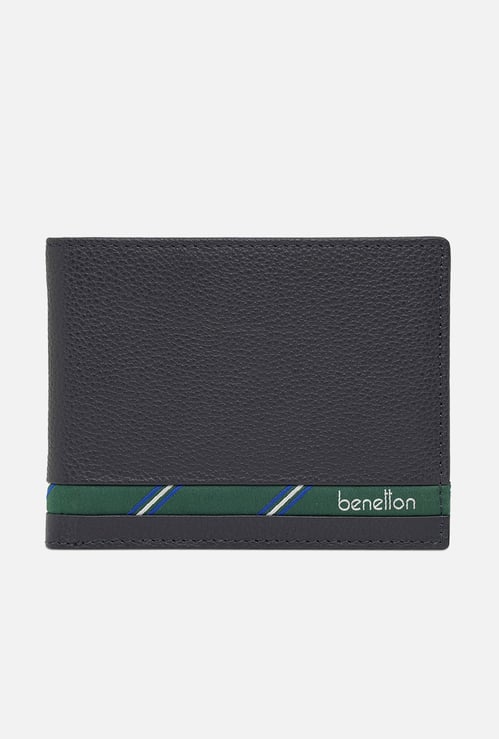 UNITED COLORS OF BENETTON Textured Bi-Fold Wallet