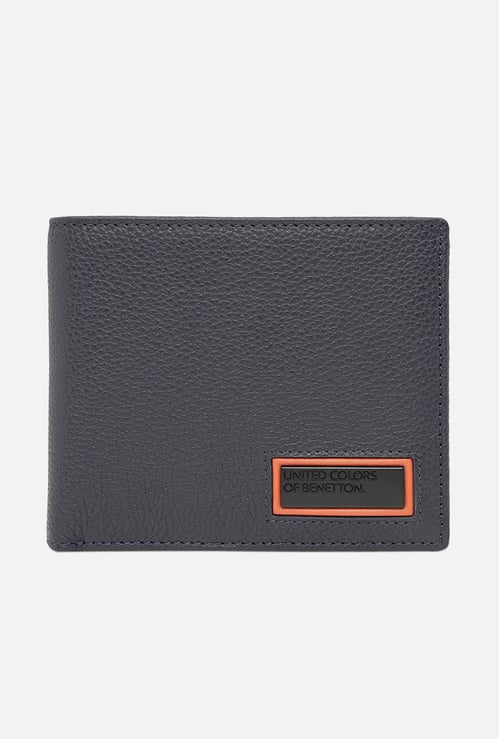 UNITED COLORS OF BENETTON Textured Bi-Fold Wallet