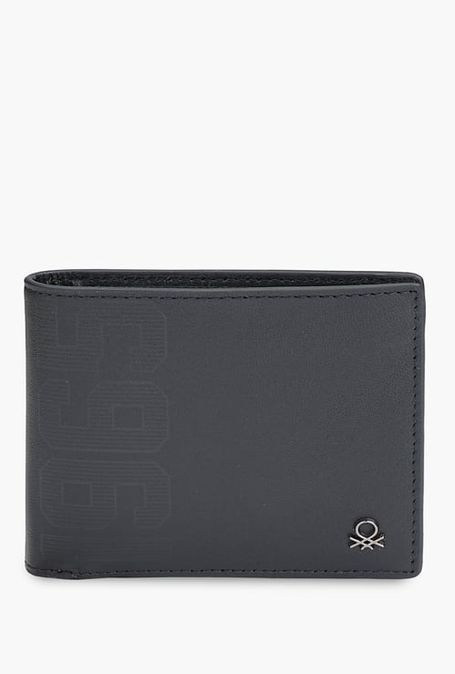 UNITED COLORS OF BENETTON Textured Bi-Fold Wallet