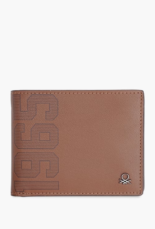 UNITED COLORS OF BENETTON Textured Bi-Fold Wallet