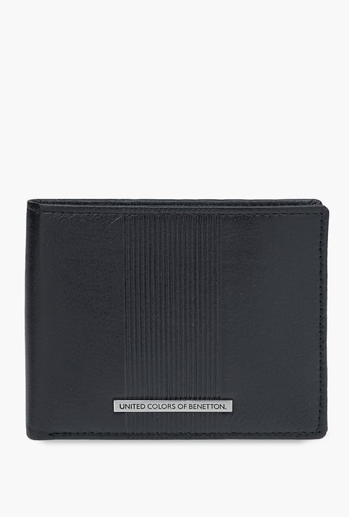 UNITED COLORS OF BENETTON Ribbed Bi-Fold Wallet