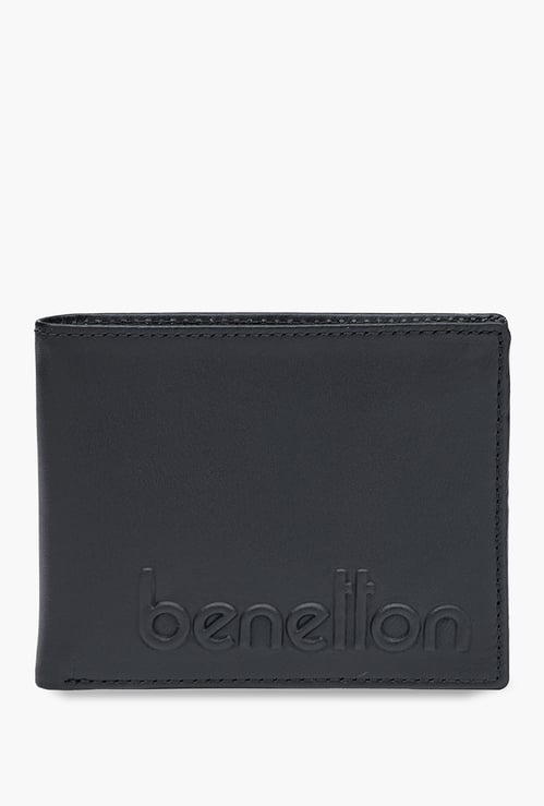 UNITED COLORS OF BENETTON Embossed Bi-Fold Wallet