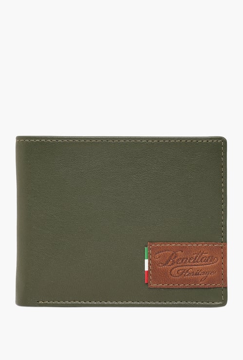 UNITED COLORS OF BENETTON Solid Bi-Fold Wallet