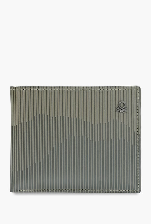 UNITED COLORS OF BENETTON Striped Bi-Fold Wallet