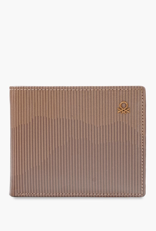 UNITED COLORS OF BENETTON Striped Bi-Fold Wallet