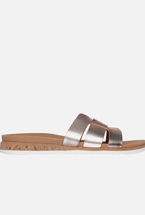 SKECHERS Desert Kiss Low - Peak Look Slide Sandals