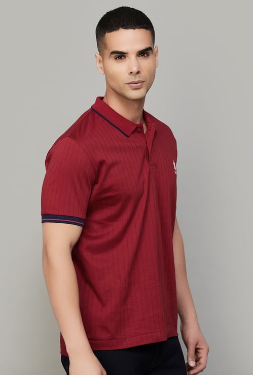US POLO ASSN Striped Polo T-shirt