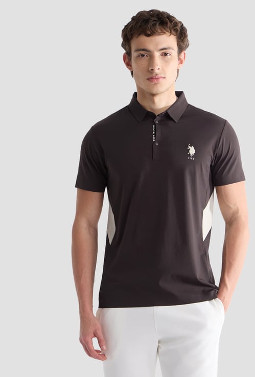 US POLO ASSN Solid Polo T-shirt