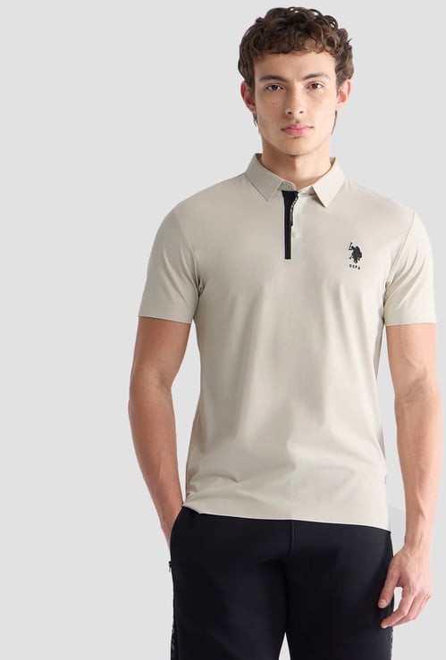 US POLO ASSN Solid Polo T-shirt