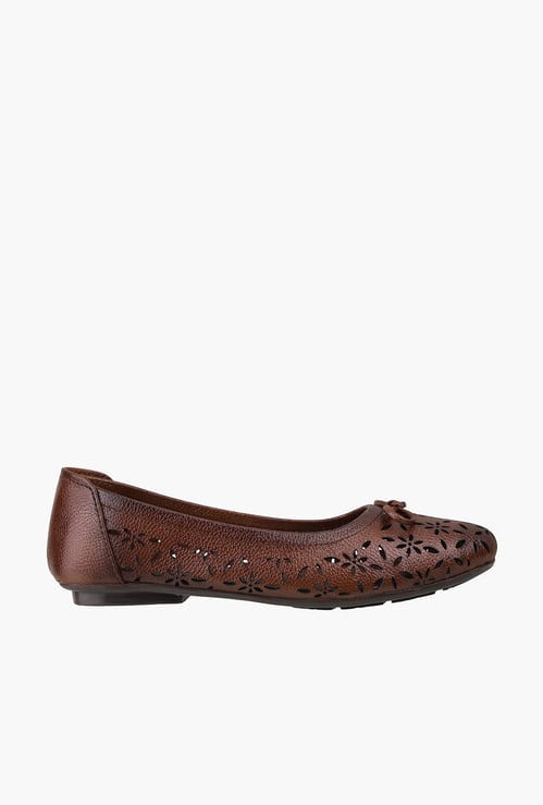 CATWALK Laser Cuts Slip-On Ballerinas