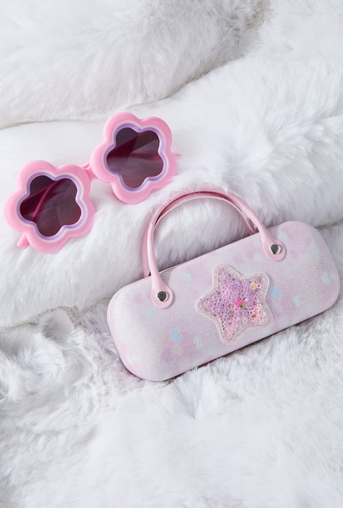 FAME FOREVER Girls Sunglasses with Case