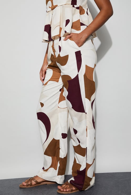 GINGER Printed Trousers