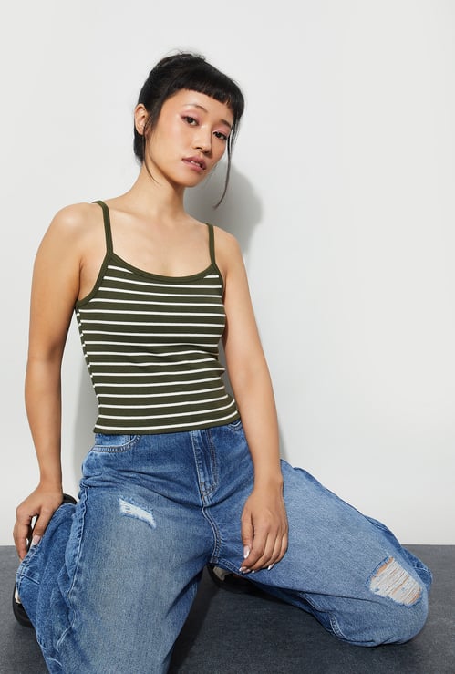 GINGER Striped Top
