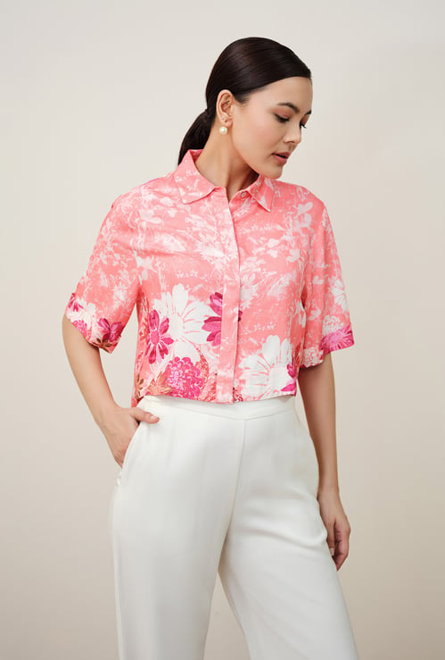 AND Floral Print Shirt