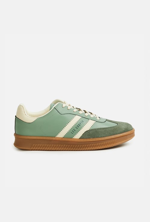 LEE COOPER Solid Lace-Up Shoes