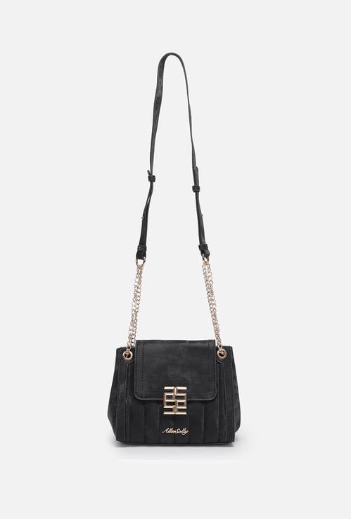 ALLEN SOLLY Solid Sling Bag