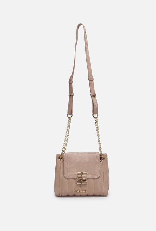 ALLEN SOLLY Solid Sling Bag