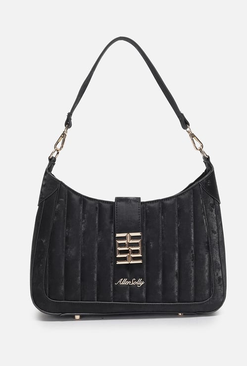 ALLEN SOLLY Quilted Shoulder Bag