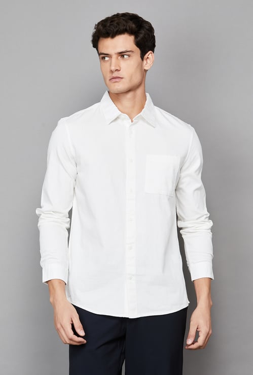 CELIO Solid Regular Fit Shirt