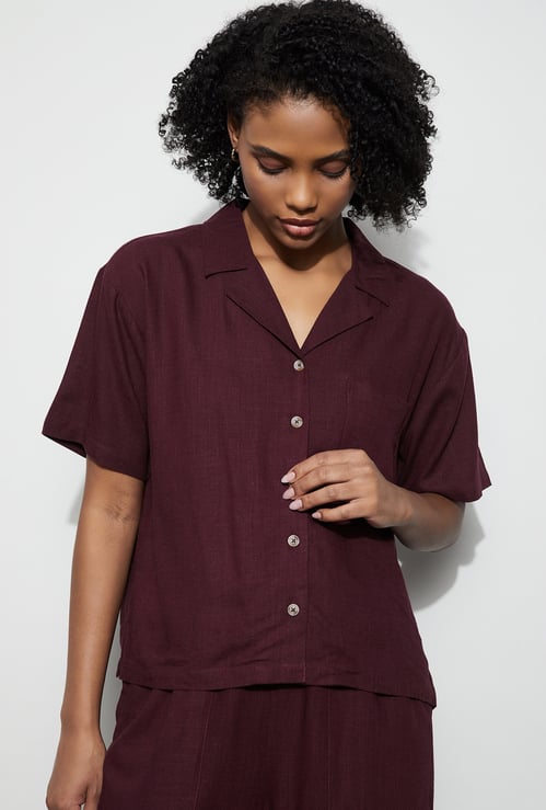 GINGER Solid Shirt