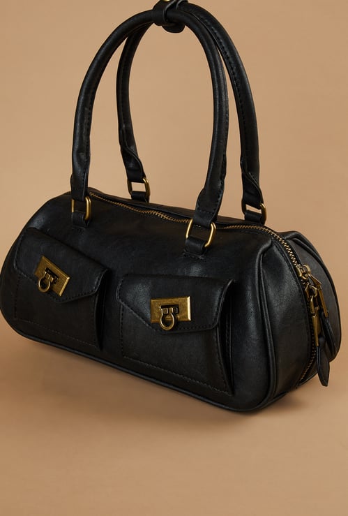 GINGER Textured Handheld Bag