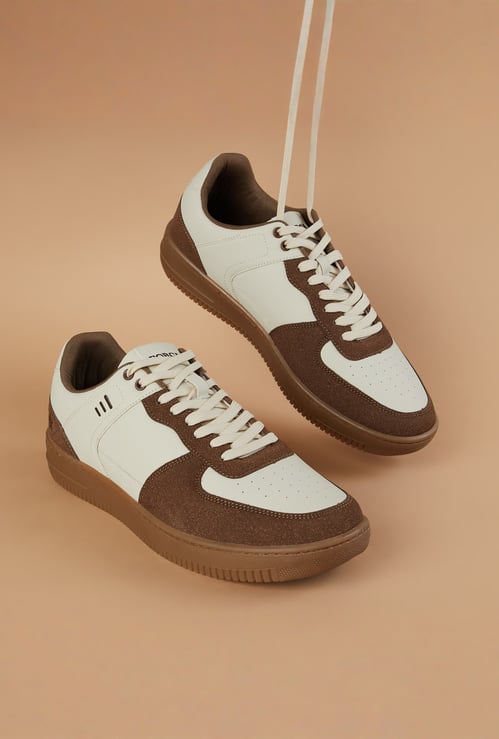 FORCA Colourblocked Overlay Sneakers