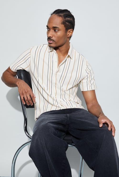 BOSSINI Striped Regular Fit Shirt