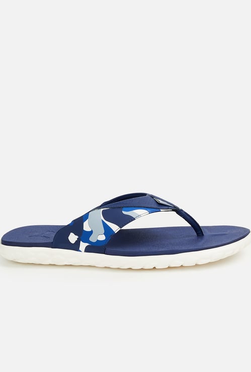 PUMA Camouflage Print Flip Flops